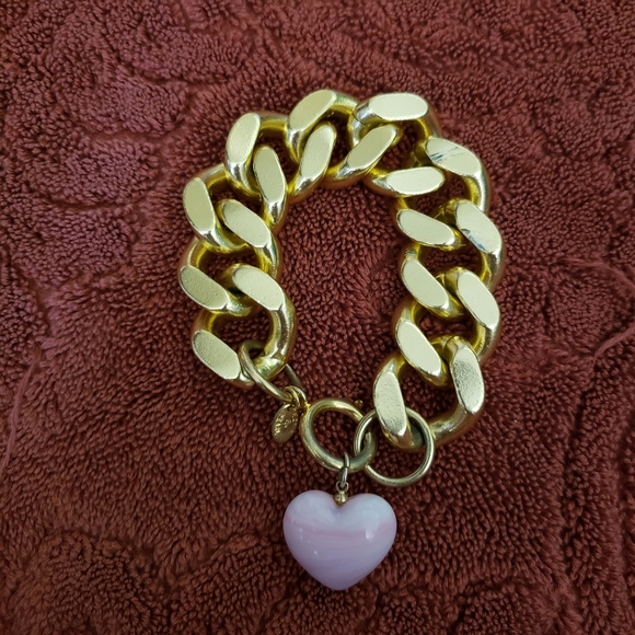 erwin pearl Jewelry - Erwin Pearl gold tone thick link bracelet